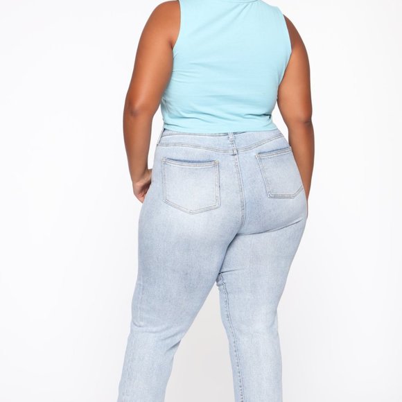 Champagne Calories Tank Top - Blue - Picture 5 of 5